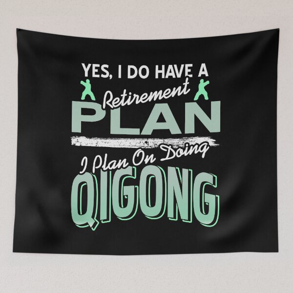 Item preview, Retirement Plan Doing Qigong designed and sold by NeXore.