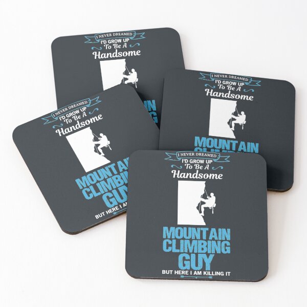Item preview, Handsome Mountain Climbing Guy Funny For Gift designed and sold by AustonNevin.