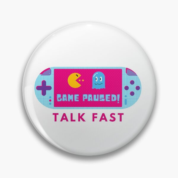 Item preview, Game Paused Talk Fast designed and sold by isurudinushaper.