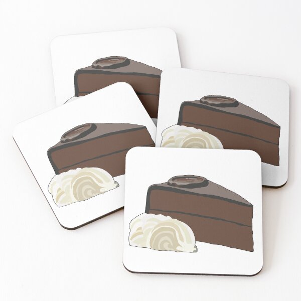 Item preview, Sachertorte chocolate cake designed and sold by MalignWineArt.