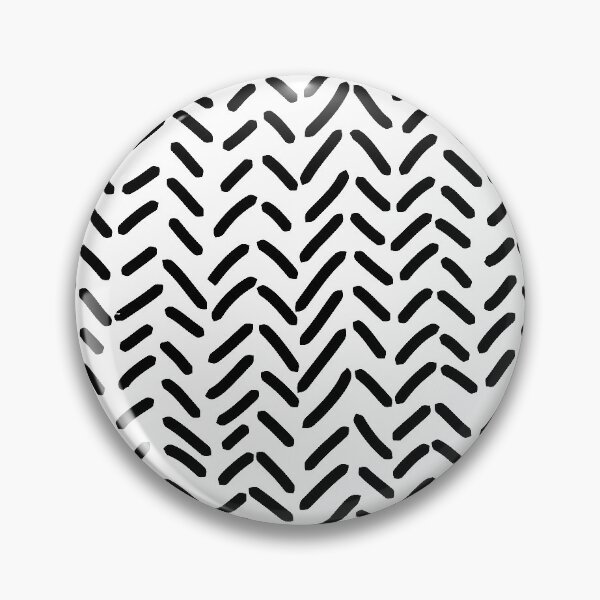 Artikelvorschau, Fischgrät Chevron Brush Strokes Print entworfen und verkauft von G-Emanuel.