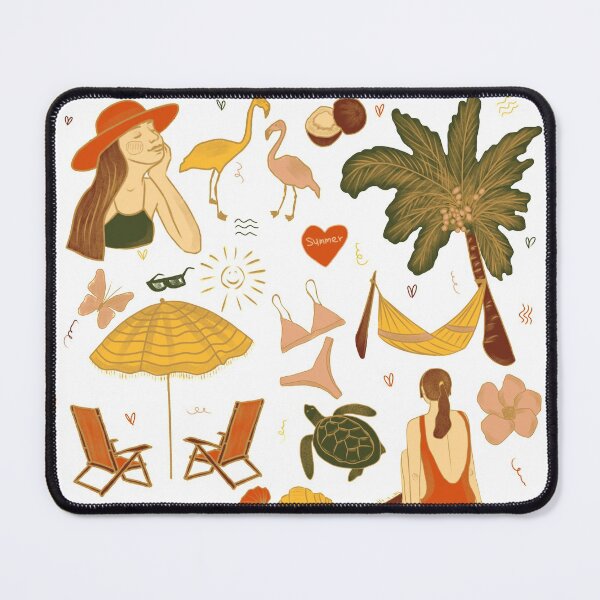 Item preview, Beach set. Summer bright illustrations. designed and sold by Nia-Chi.