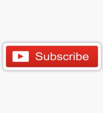 YouTube Subscribe Button Sticker