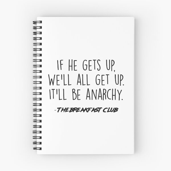 Item preview, The Breakfast Club - It'll be anarchy designed and sold by doodle189.