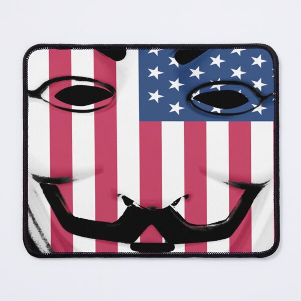 Item preview, Guy Fawkes American Flag designed and sold by AustonNevin.