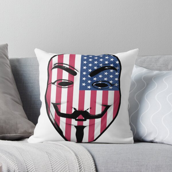 Item preview, Guy Fawkes American Flag designed and sold by AustonNevin.