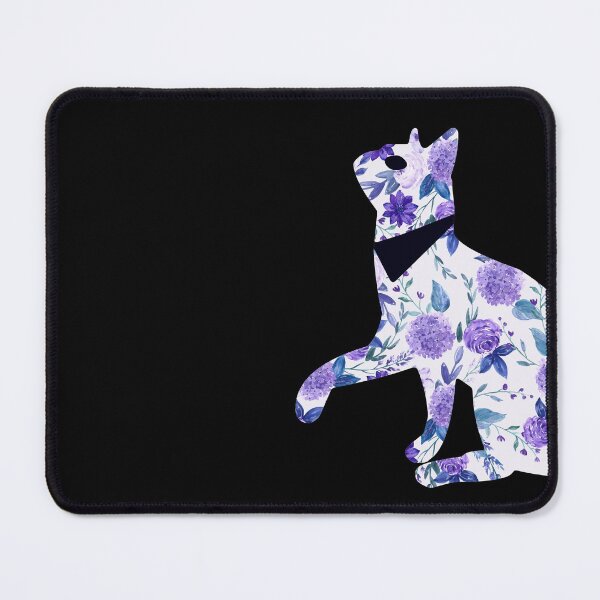 Item preview, Kawaii Adorable Cat with Beautiful Flower Pattern, Popoki 811 designed and sold by VinBasis.