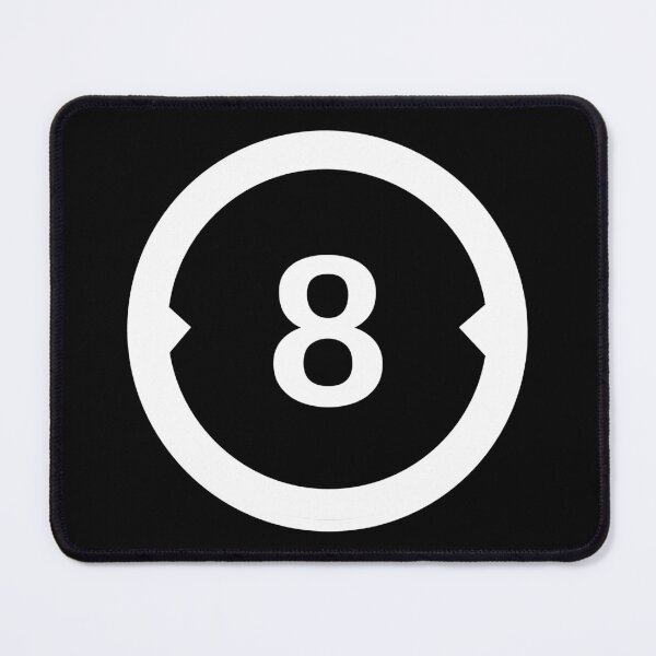 Item preview, NUMBER EIGHT BILLIARD BALL designed and sold by diego75bcn.