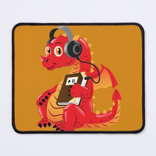 Audiobook Dragon Mouse Pad