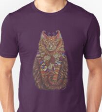 Camiseta unisex Tótem del gato de Maine Coon
