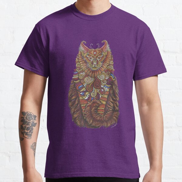 Maine Coon Cat Totem Classic T-Shirt
