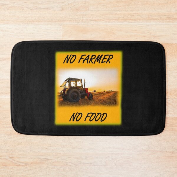 Item preview, No farmers, no food with tractor designed and sold by marosi.