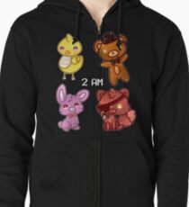 Five Nights At Freddy's Zipped Hoodie