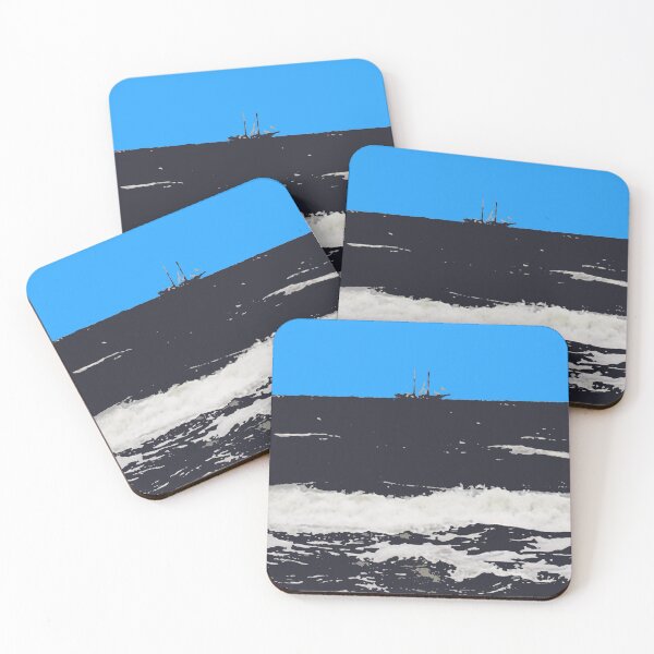 Item preview, Waves surf sea ship ocean sailing ship tide horizon designed and sold by G-M-Designs.