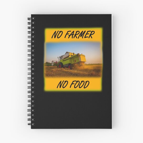 Item preview, No farmers, no food with combine designed and sold by marosi.