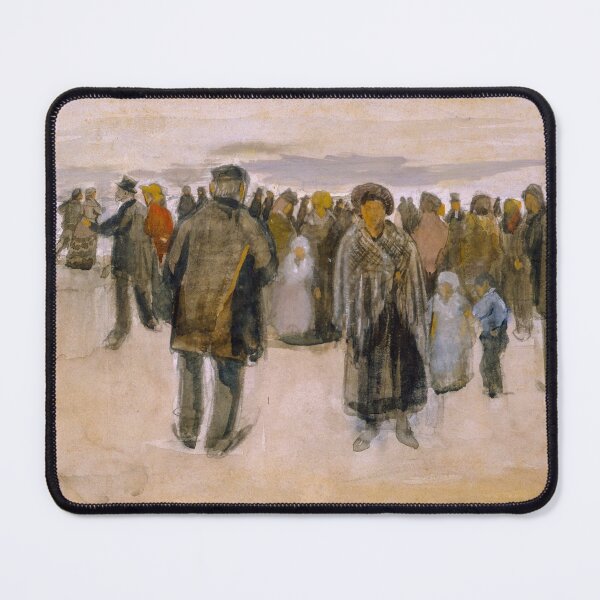 Item preview, Beach at Scheveningen , 1882 by Vincent Van Gogh (Remastered) Vintage Painting designed and sold by Paintism.