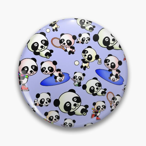 Item preview, Panda working out cute pattern designed and sold by BN aesthetic.