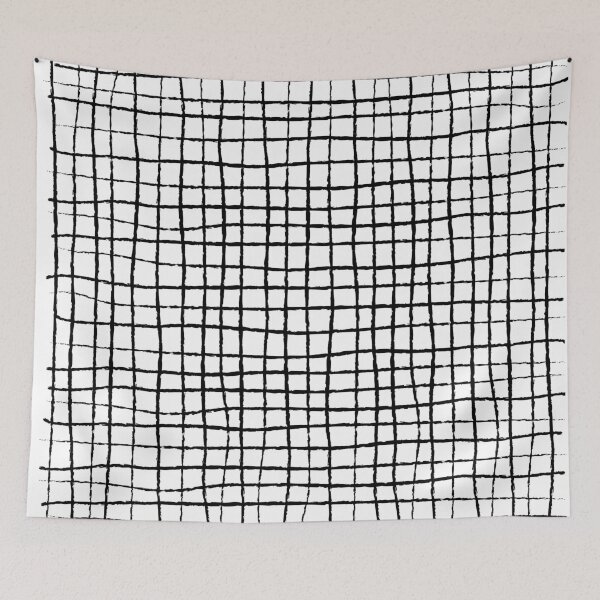 Item preview, Checkered Plaid Brush Strokes Print designed and sold by G-Emanuel.