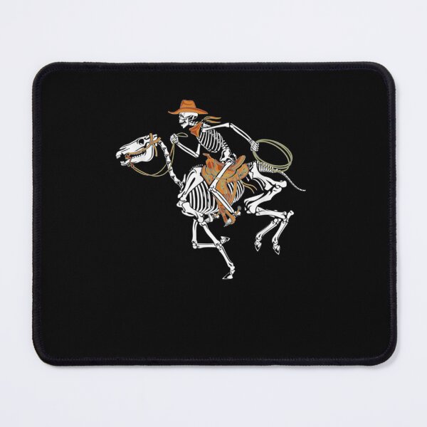 Item preview, Skeleton Cowboy Riding Horse Halloween Rider designed and sold by kirsticharles.