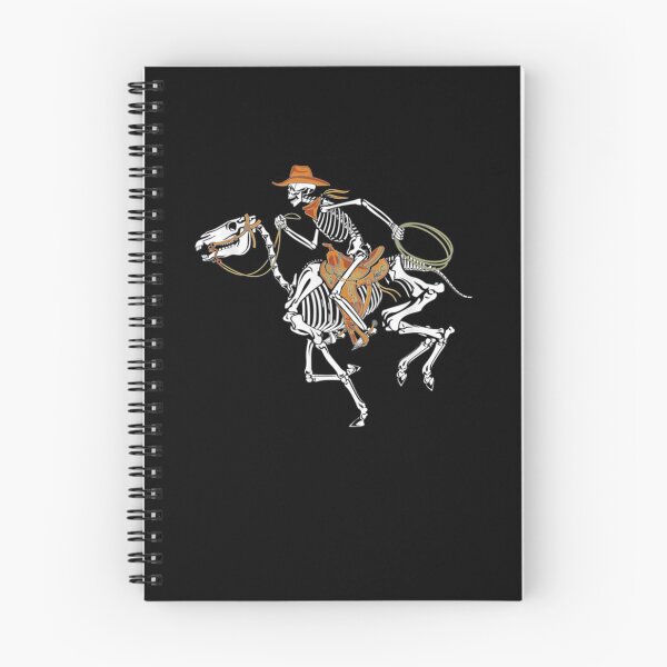 Item preview, Skeleton Cowboy Riding Horse Halloween Rider designed and sold by kirsticharles.