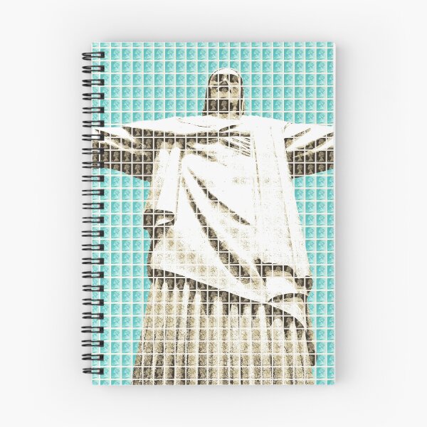 Item preview, Christ The Redeemer - Light Blue designed and sold by Gary Hogben.