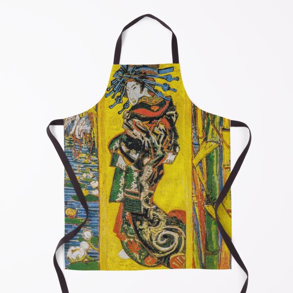 Item preview, Courtesan after Eisen , Japonaiserie Oiran, 1884 by Vincent Van Gogh (Remastered) Japanese Women designed and sold by Paintism.