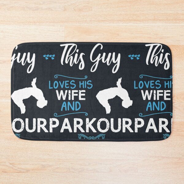 Item preview, Guy Wife Parkour Funny Design For Gift designed and sold by AustonNevin.