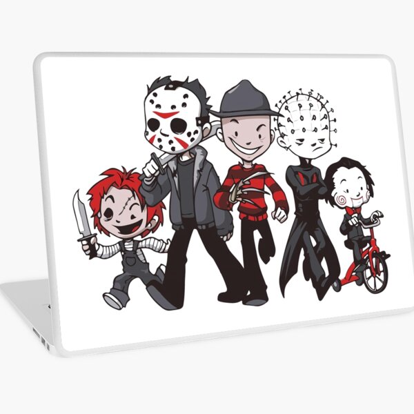 Friends Horror Squad Laptop Skin