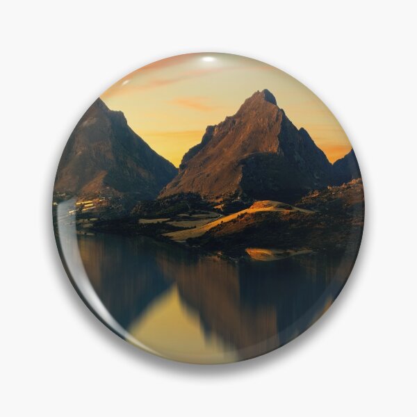 Item preview, Scenerio of lake surrounded by hill designed and sold by SceneryGallery.