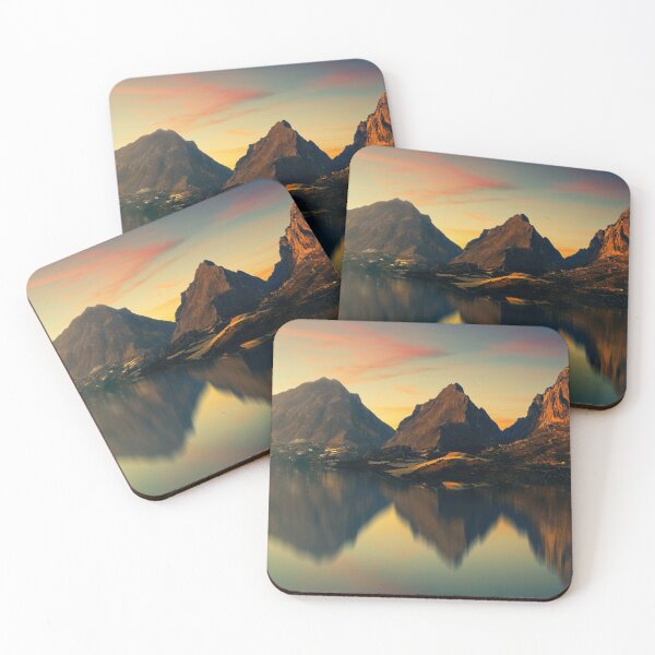 Item preview, Scenerio of lake surrounded by hill designed and sold by SceneryGallery.