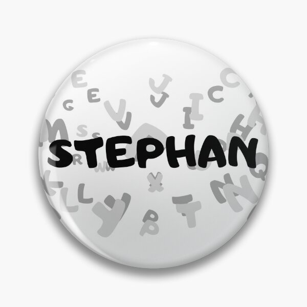 Artikelvorschau, Der Name Stephan entworfen und verkauft von Initial-Inlook.