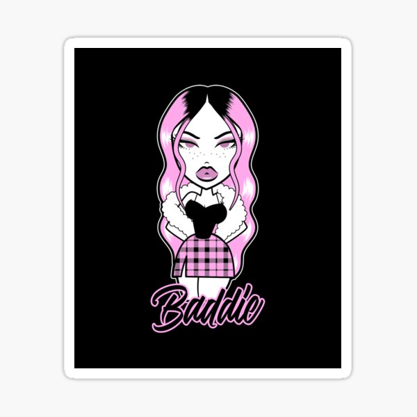 shawty a lil baddie  Sticker for Sale by cbeaaa