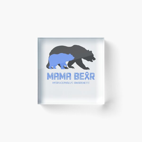 Item preview, Hydrocephalus Awareness Mama Bear Support Hydrocephalus designed and sold by Victormoratalla.