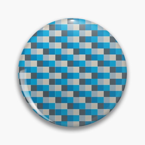 Item preview, BLUE BOXES, CHECKERED PATTERN   designed and sold by GracePrintShop.