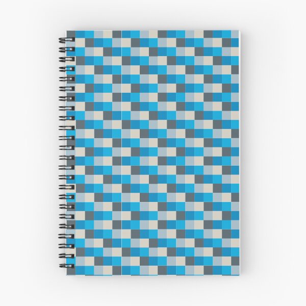 Item preview, BLUE BOXES, CHECKERED PATTERN   designed and sold by GracePrintShop.