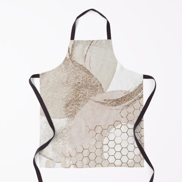 Item preview, Beige & Gold Abstract with Gold Elements designed and sold by Michelle Moss.