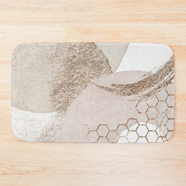 Item preview, Beige & Gold Abstract with Gold Elements designed and sold by Michelle Moss.