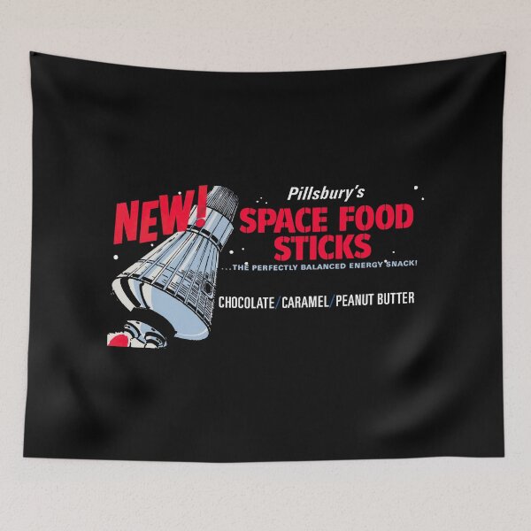 Item preview, SPACE FOOD STICKS WRAPPER designed and sold by ThrowbackAds.