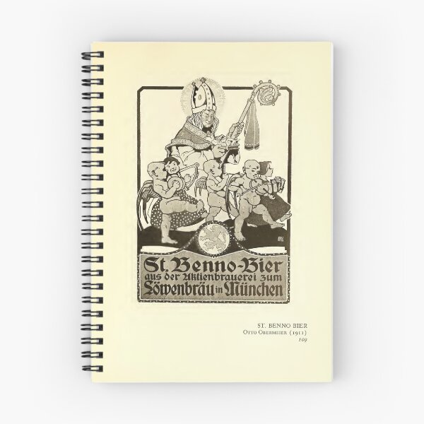 Item preview, St Benno-Bier Vintage Retro Magazine Advertisement Poster designed and sold by KimCheetham.