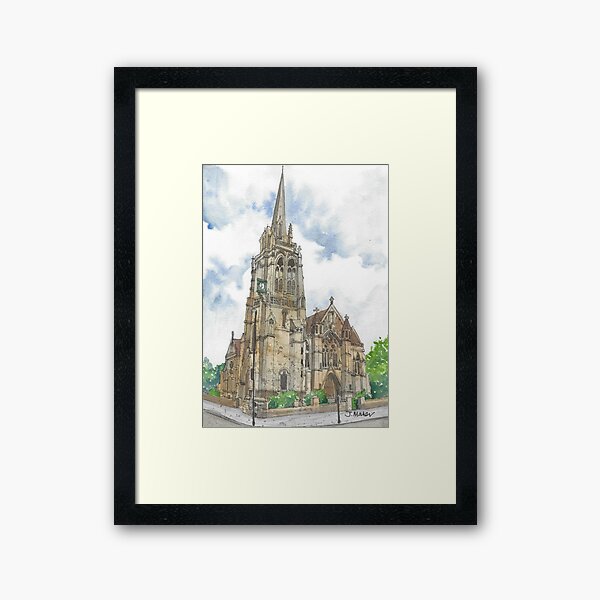 OLEM Cambridge Framed Art Print