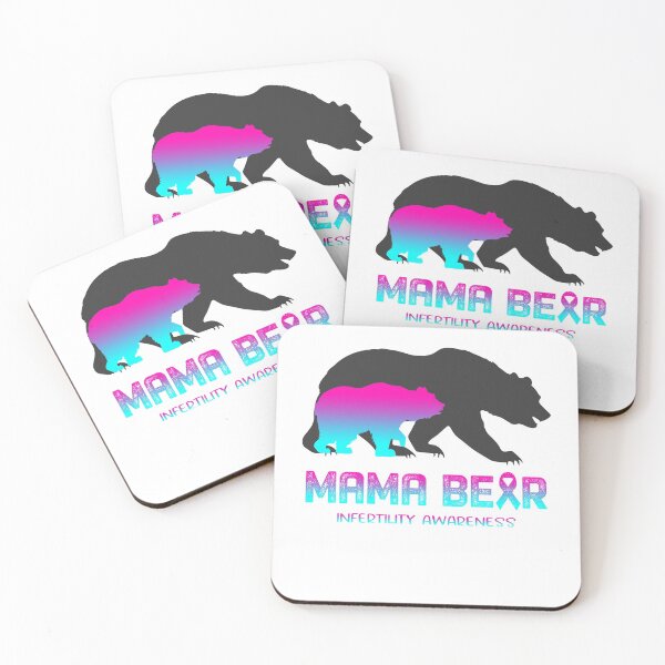 Item preview, Infertility Awareness Mama Bear Support Infertility designed and sold by Victormoratalla.