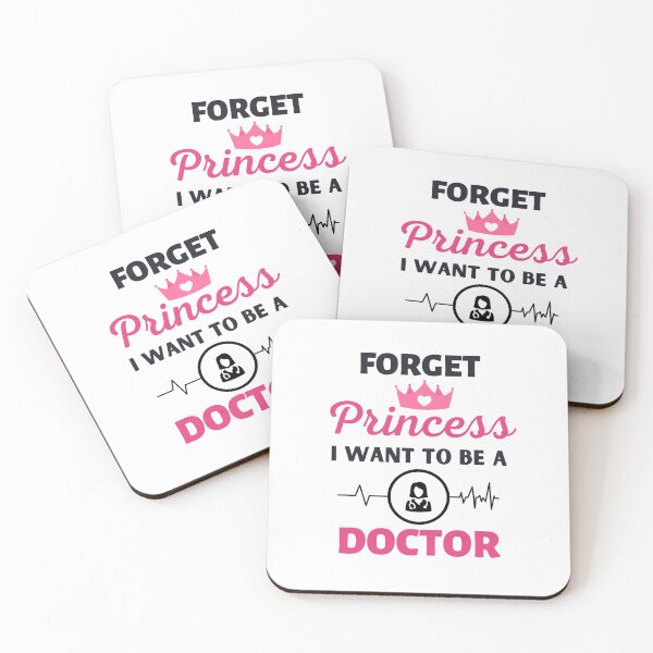 Item preview, Forget Princess I Want To Be A Doctor designed and sold by BhavyaBathla.