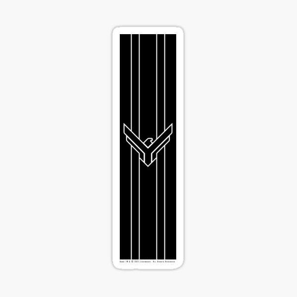 Item preview, Dune - House Atreides Banner Stripes (Black) - designed and sold by Printerially.