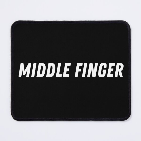 Item preview, Middle Finger Funny Slogan Design designed and sold by Viral-Style.
