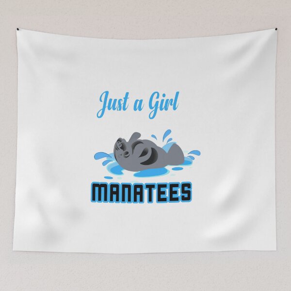 Item preview, Just A GIrl Who Loves Manatees designed and sold by Camelstop.