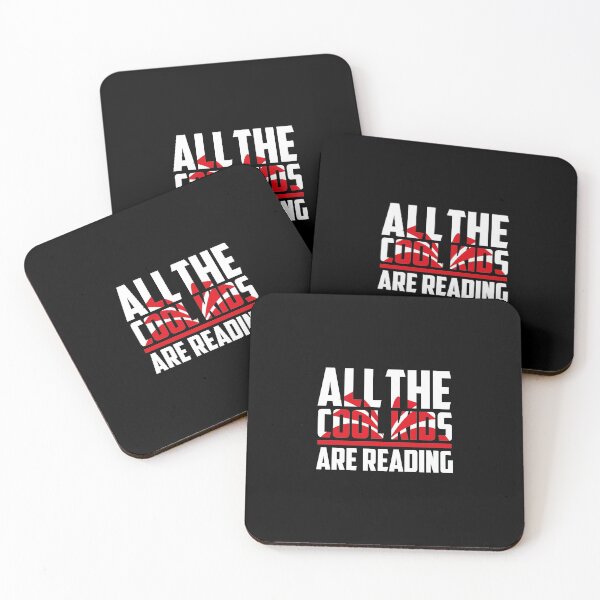 Item preview, All the Cool Kids are Reading IV - White designed and sold by strous.