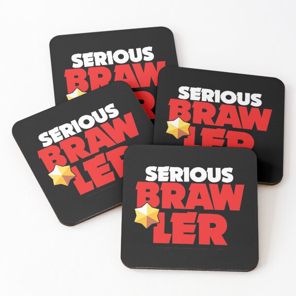 Item preview, Serious brawler - Brawl Stars designed and sold by Store-Designify.