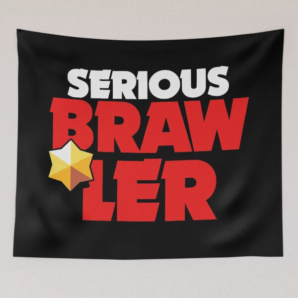 Item preview, Serious brawler - Brawl Stars designed and sold by Store-Designify.