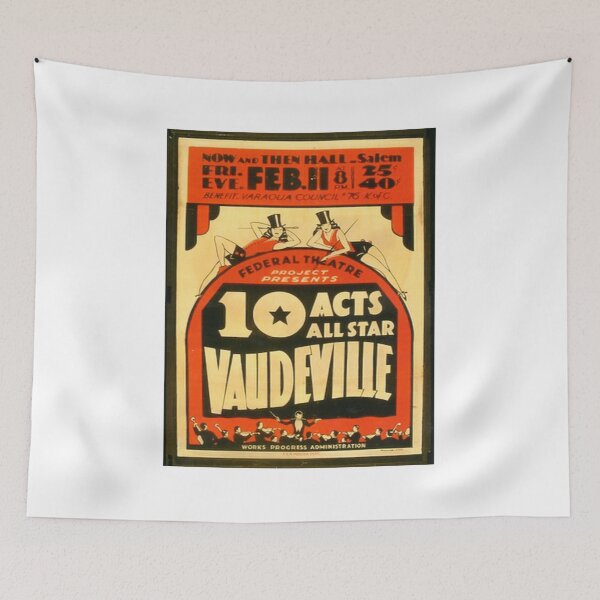 Item preview, American ART & amp; DISEÑO que se remonta a los gloriosos días de Vaudeville designed and sold by KaylieFay.