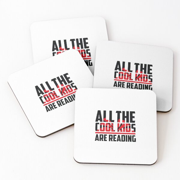 Item preview, All the Cool Kids are Reading IV - Black designed and sold by strous.